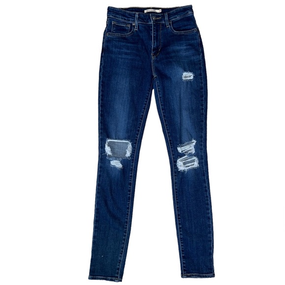 Levi's Denim - Levi’s 721 High Rise Skinny Distressed Jean Women’s Size 26